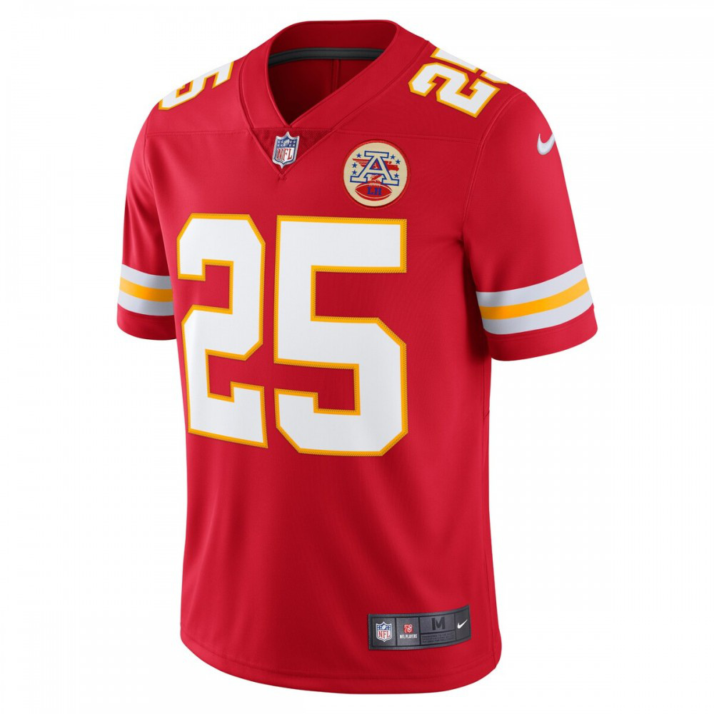 Clyde Edwards-Helaire Kansas City Chiefs Nike Vapor Limited Jersey - Red-Profan Arena